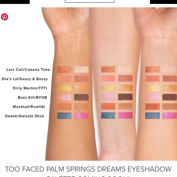 Too Faced Palm Springs Dream palette - Picture 2 of 8
